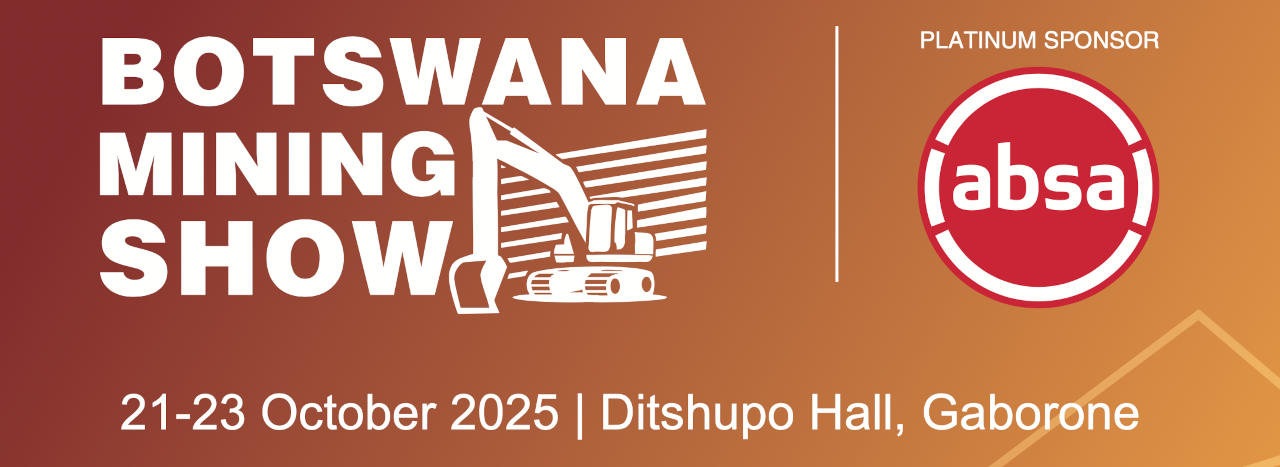 Boswana mining show 2025 event banner